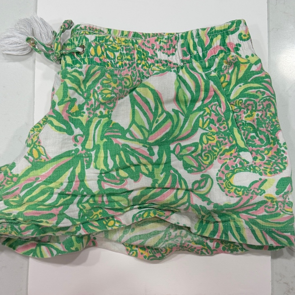 Lilly Pulitzer Linen Shorts